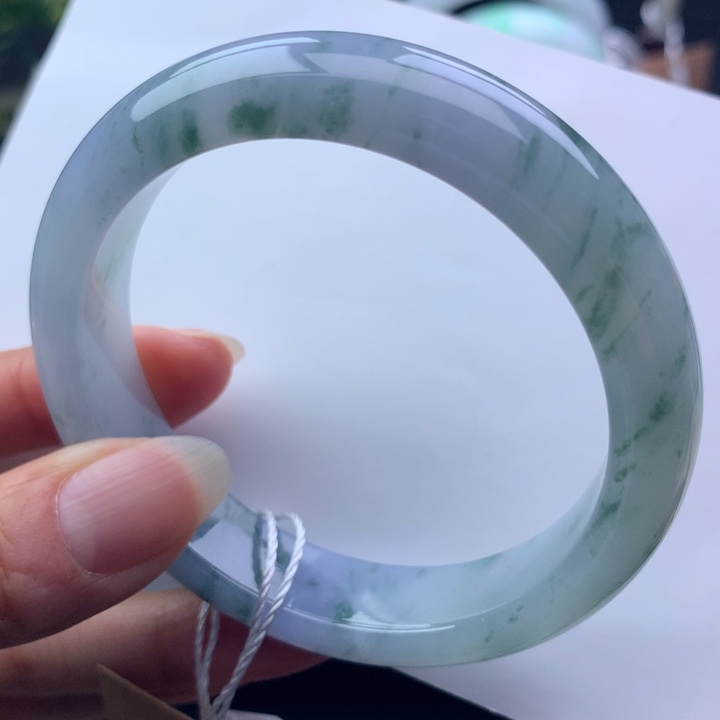 翡翠未镶嵌手镯天然翡翠手镯