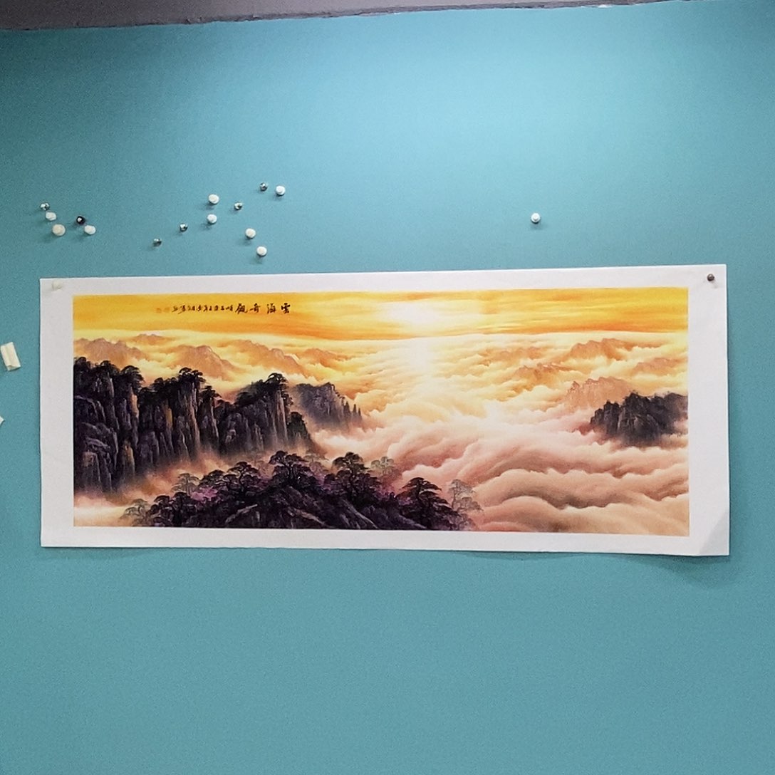 国画李文军教授作品