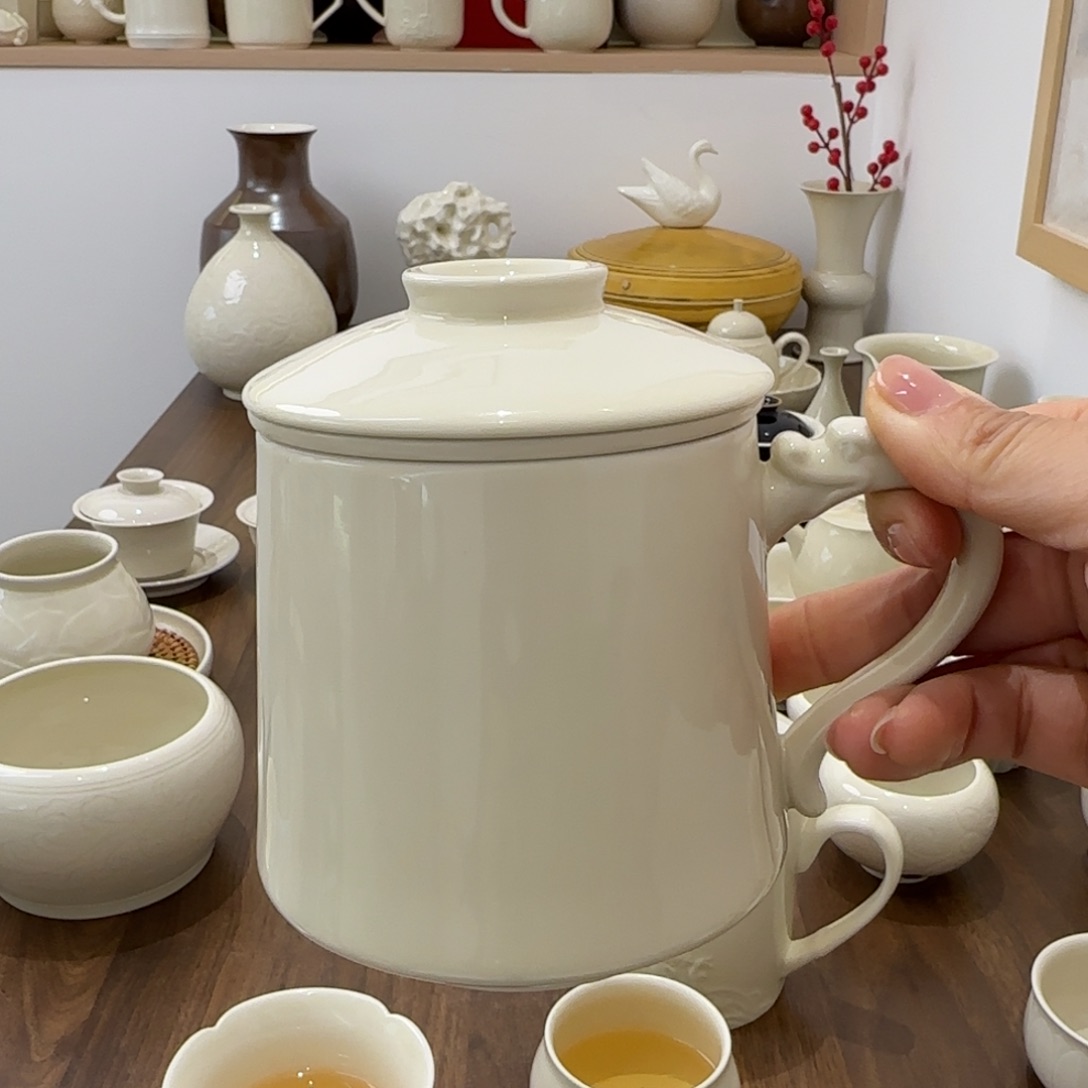 定瓷办公杯不发礼盒百川杯