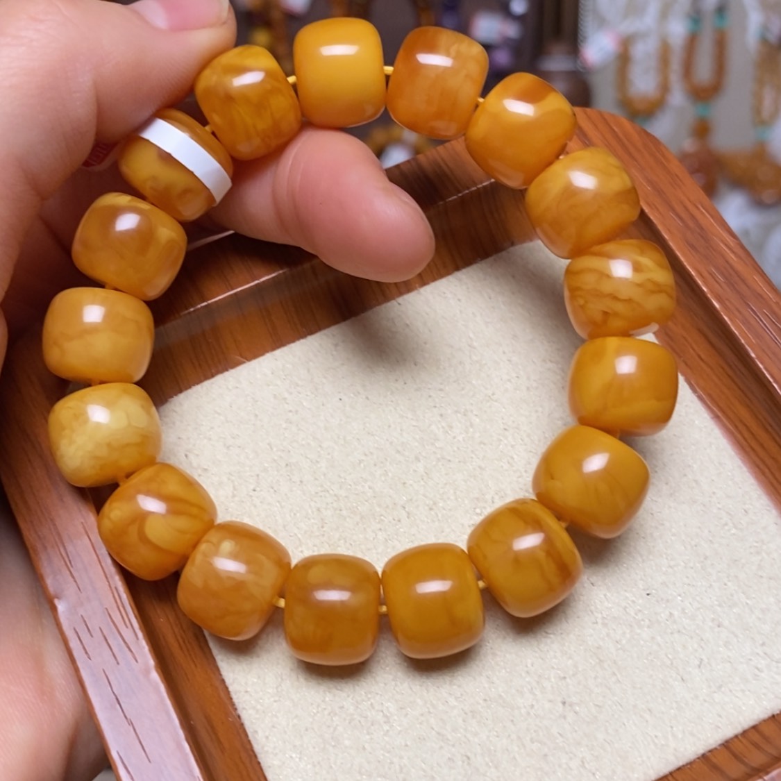 【闪购商品】手链蜜蜡未镶嵌手串