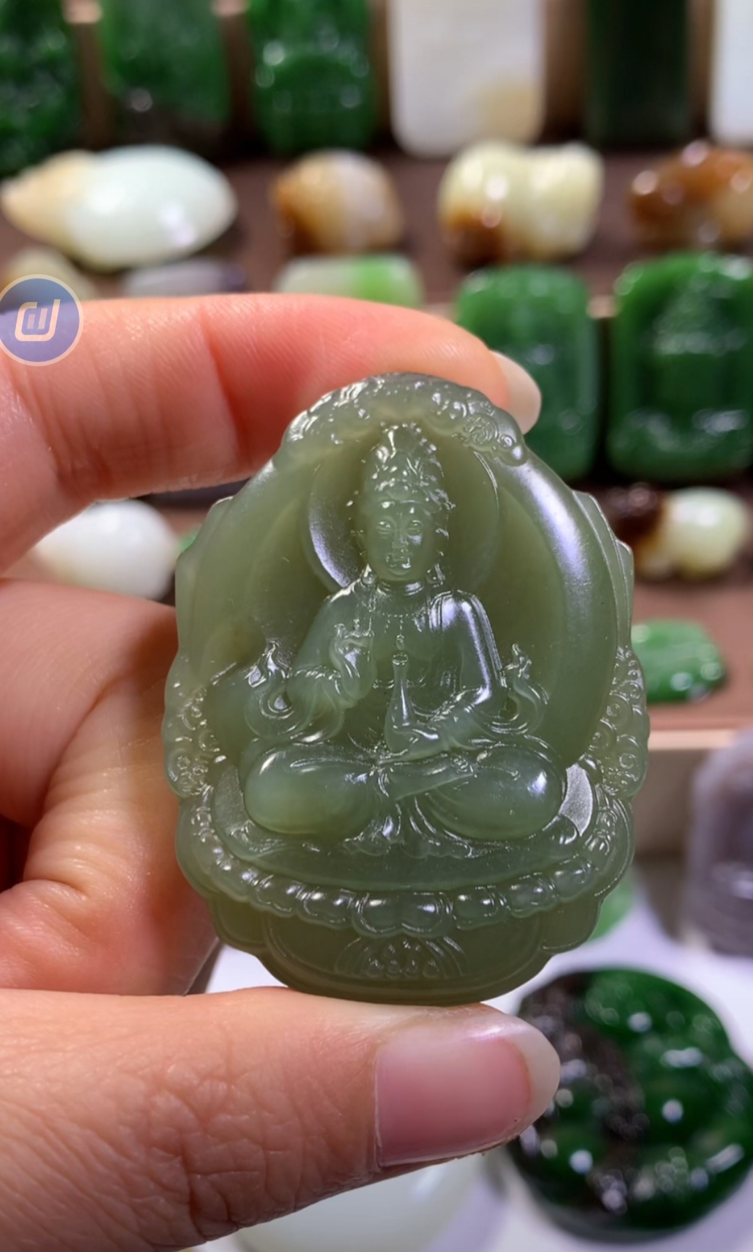 和田玉挂件未镶嵌