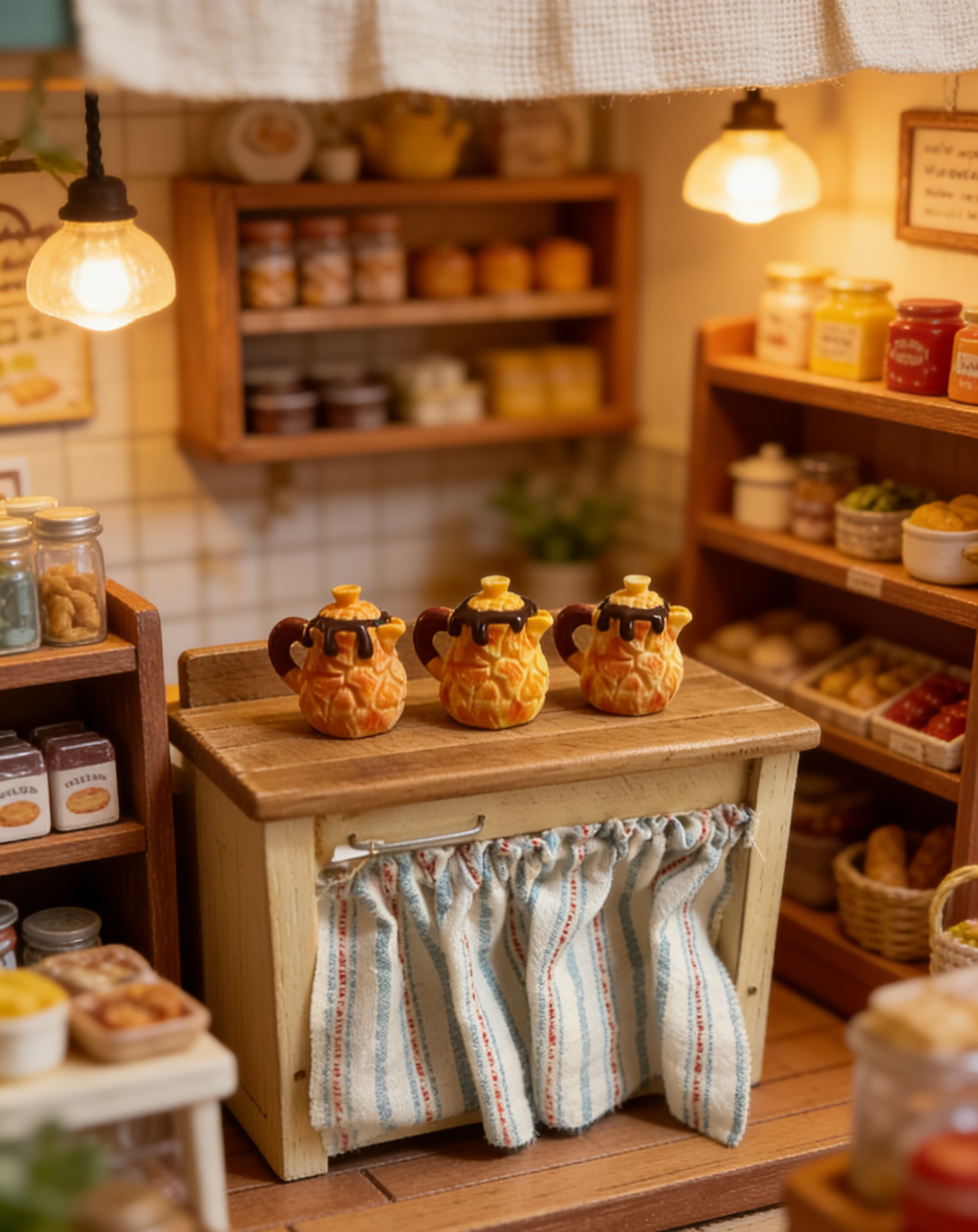 【布暖diy】树脂食完 微缩摆件