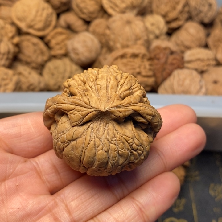 放***铁吊坠文玩核桃文玩核桃异形单只