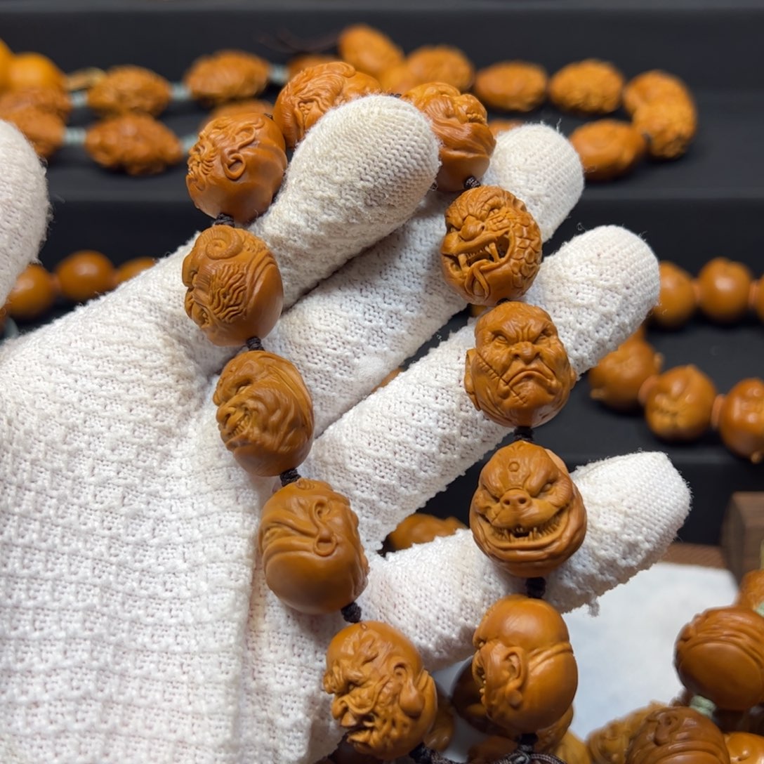 橄榄核手串/手链1.8十二生肖恶僧