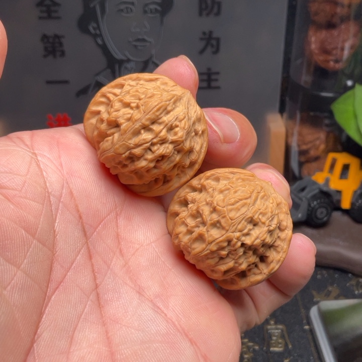 吊坠文玩核桃石子磨盘34全品