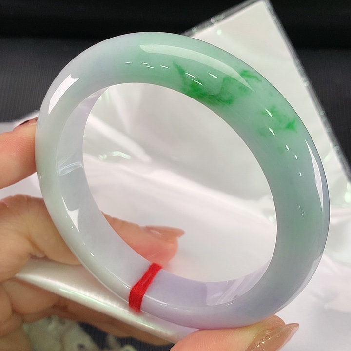 翡翠手镯未镶嵌正圈58