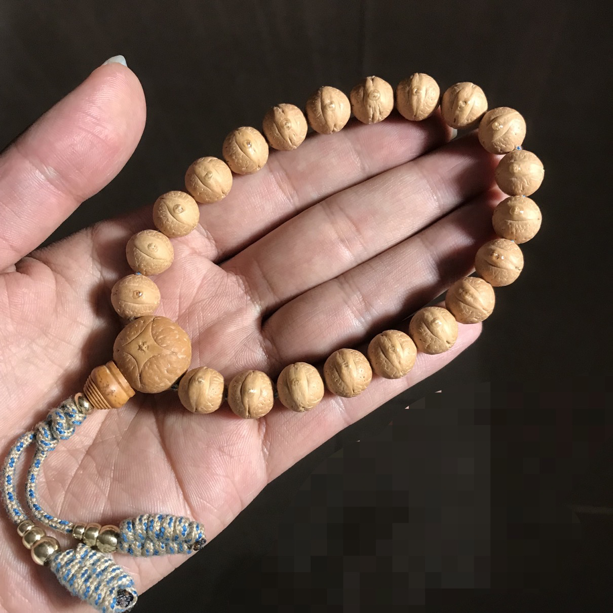 精品实心巨眼1.12-1.15cm小凤眼菩提 超顶品质