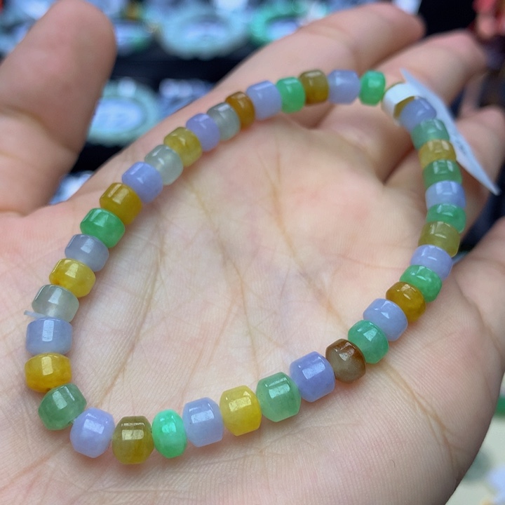 翡翠手链未镶嵌翡翠