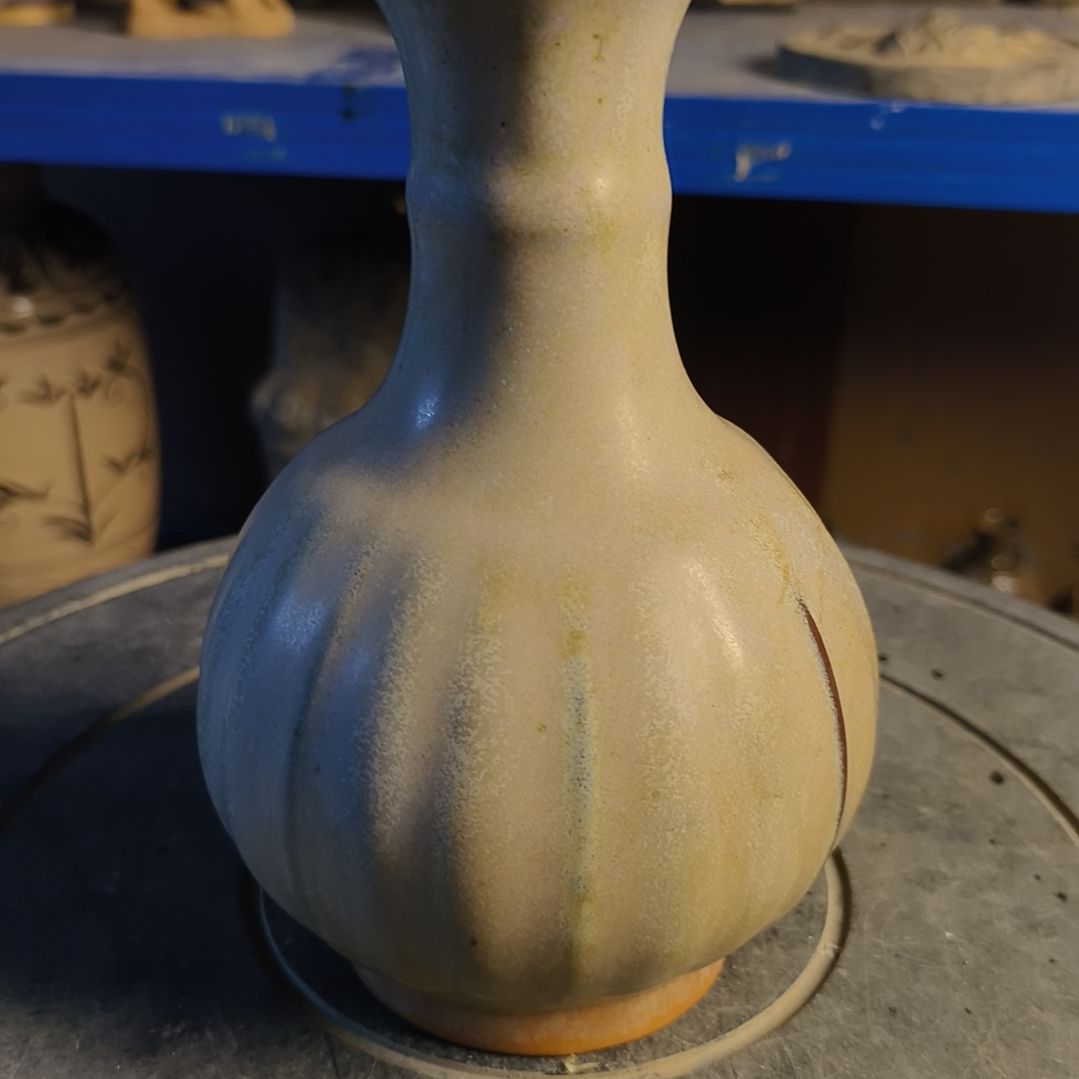 闪购炸福利钧窑蒜头瓶