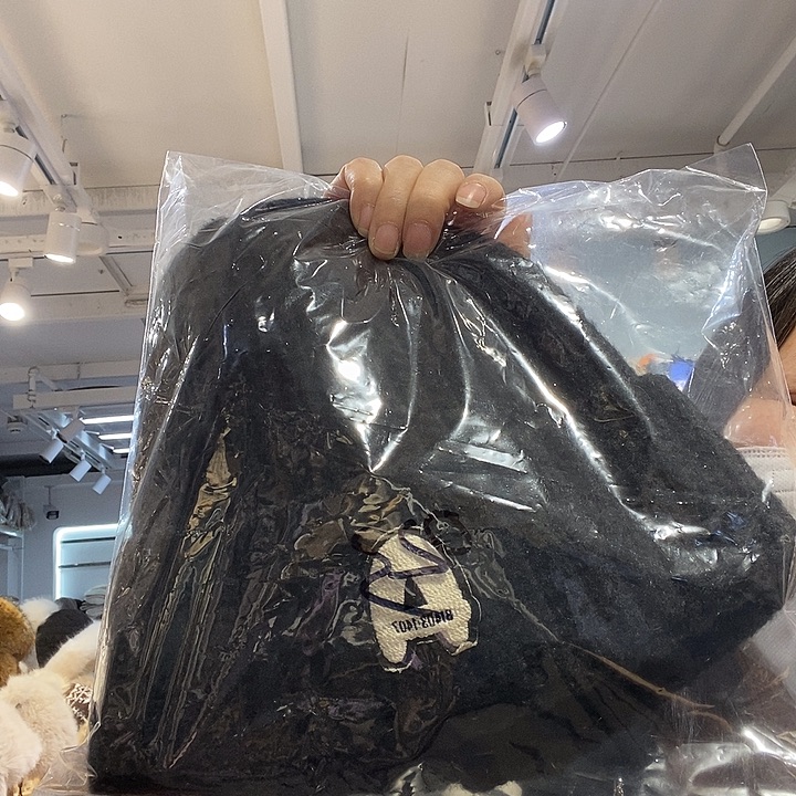 三醋酯纤维A标针织帽黑色1个