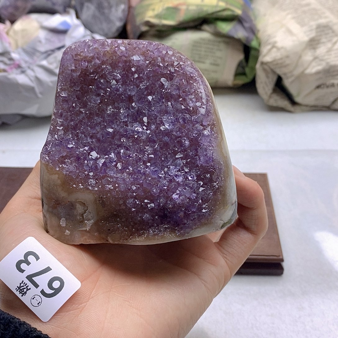 紫晶大型摆件（非配饰）未镶嵌
