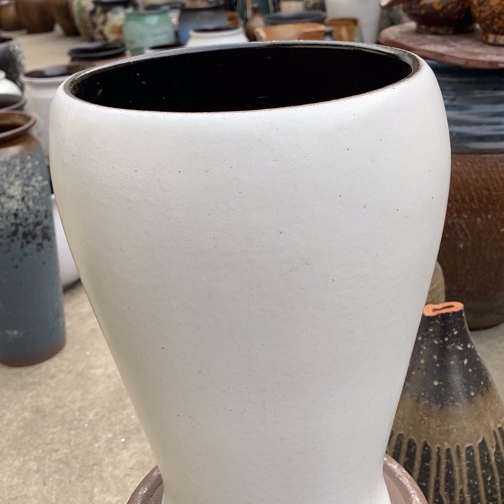 紫砂花盆高约31口约18