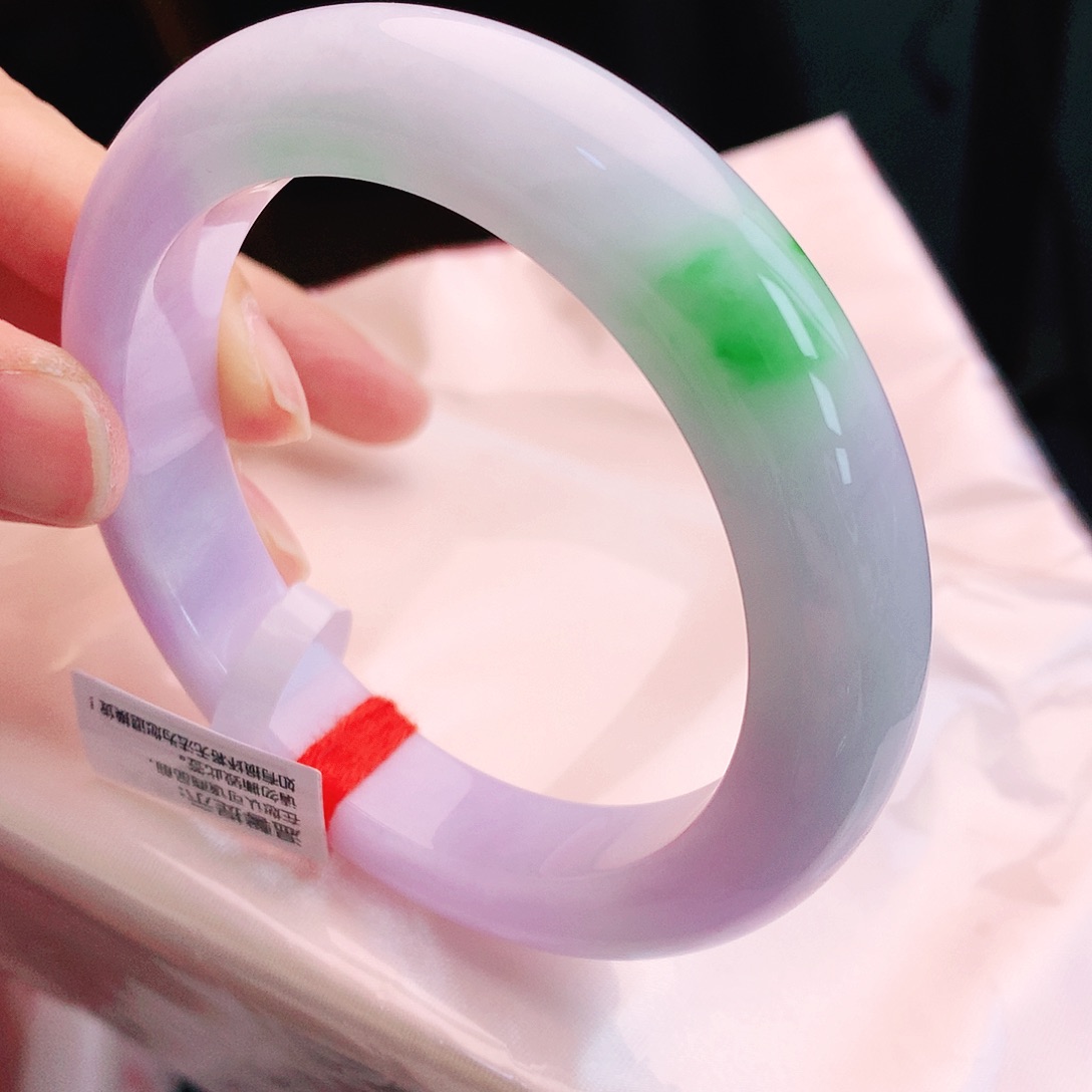 未镶嵌手镯翡翠59圈