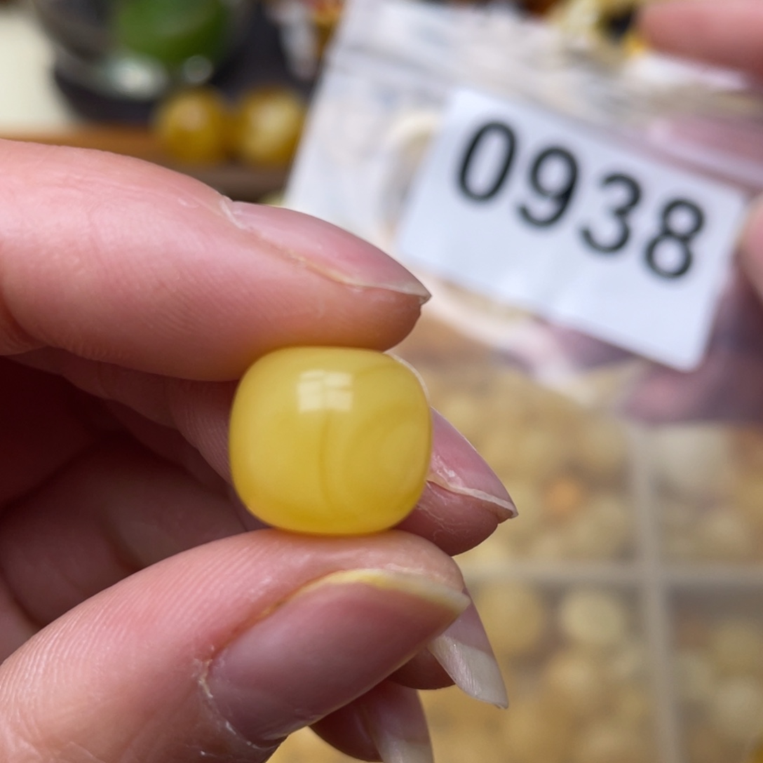 蜜蜡珠宝奇石未镶嵌粉12.6