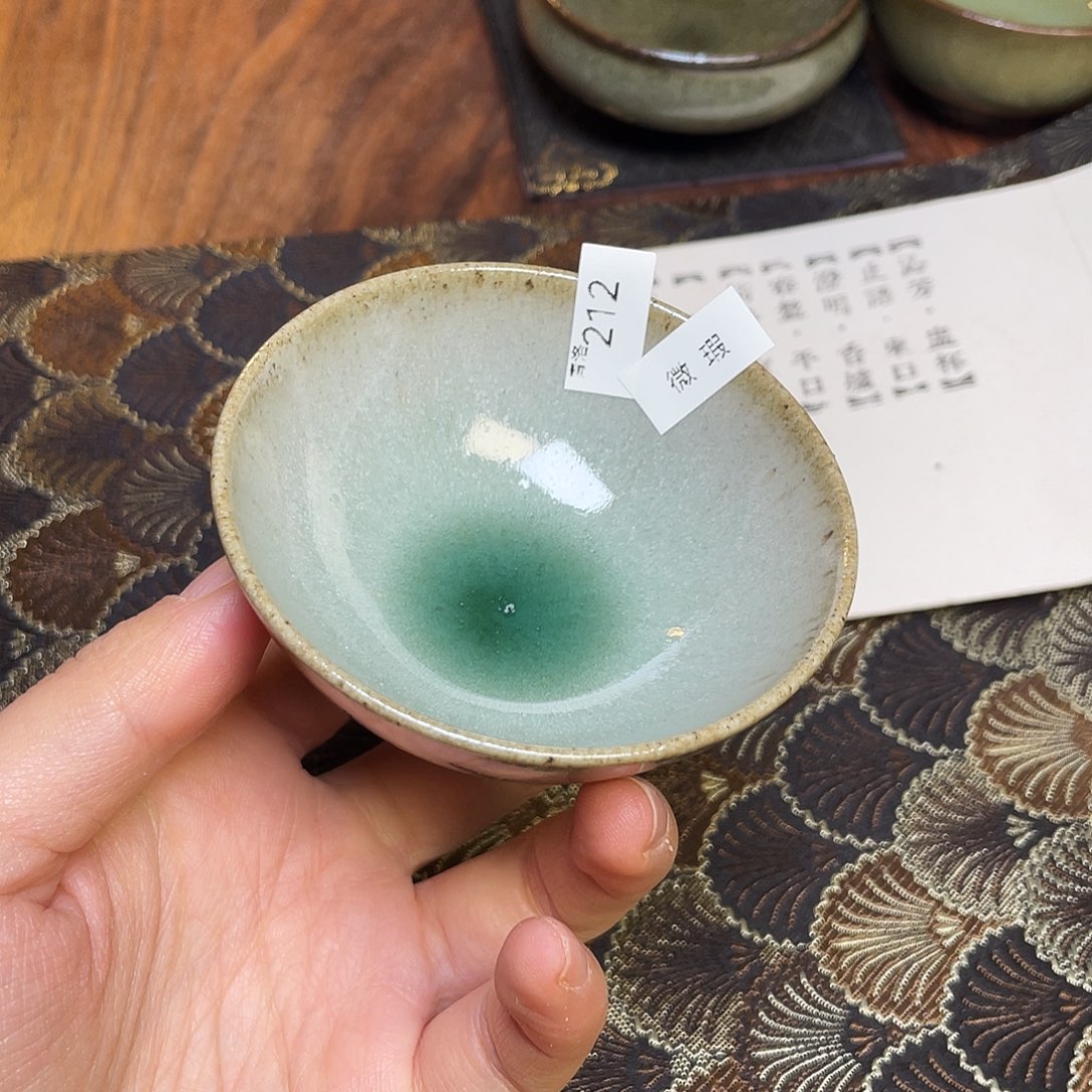 茶盏212 福临号建盏柴烧微瑕