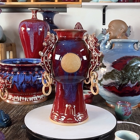 瓷片神垕镇钧瓷艺术