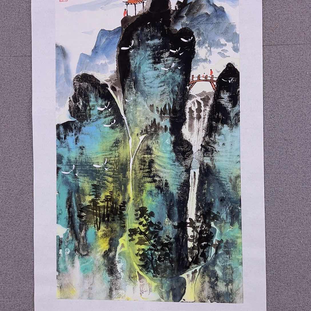 国画当代艺术，展览作品