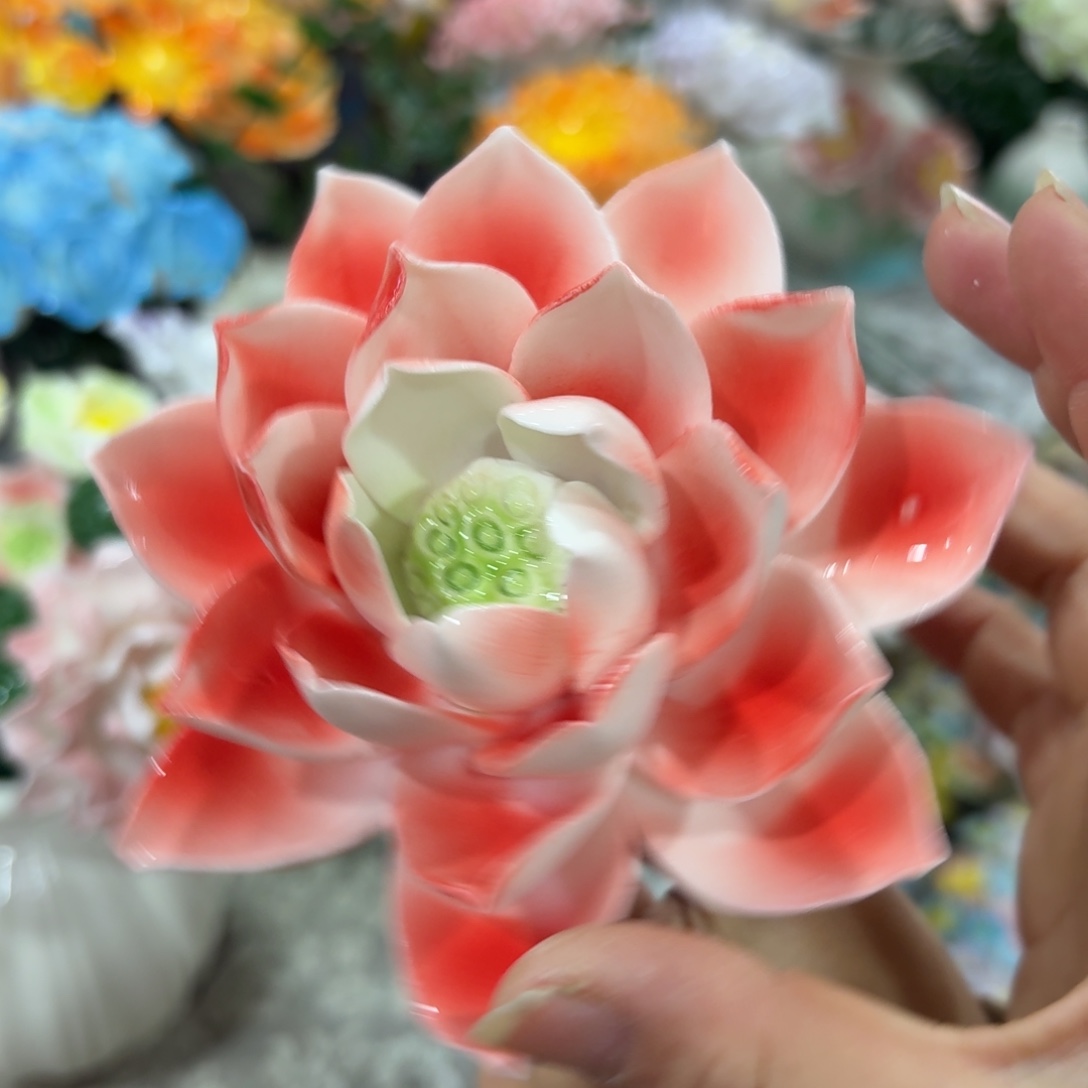 陶瓷花拍满20元发货，退款的拉黑