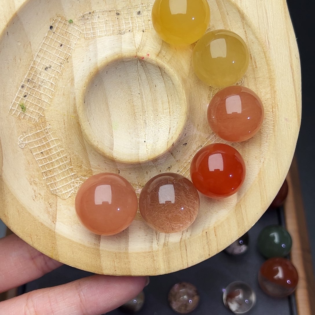 *****水晶珠宝半成品未镶嵌天然水晶单珠不退换