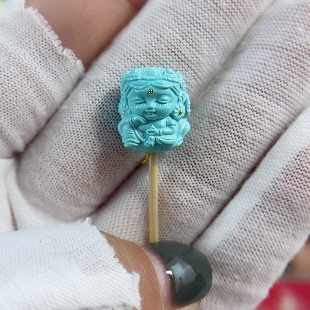 绿松石珠宝奇石未镶嵌