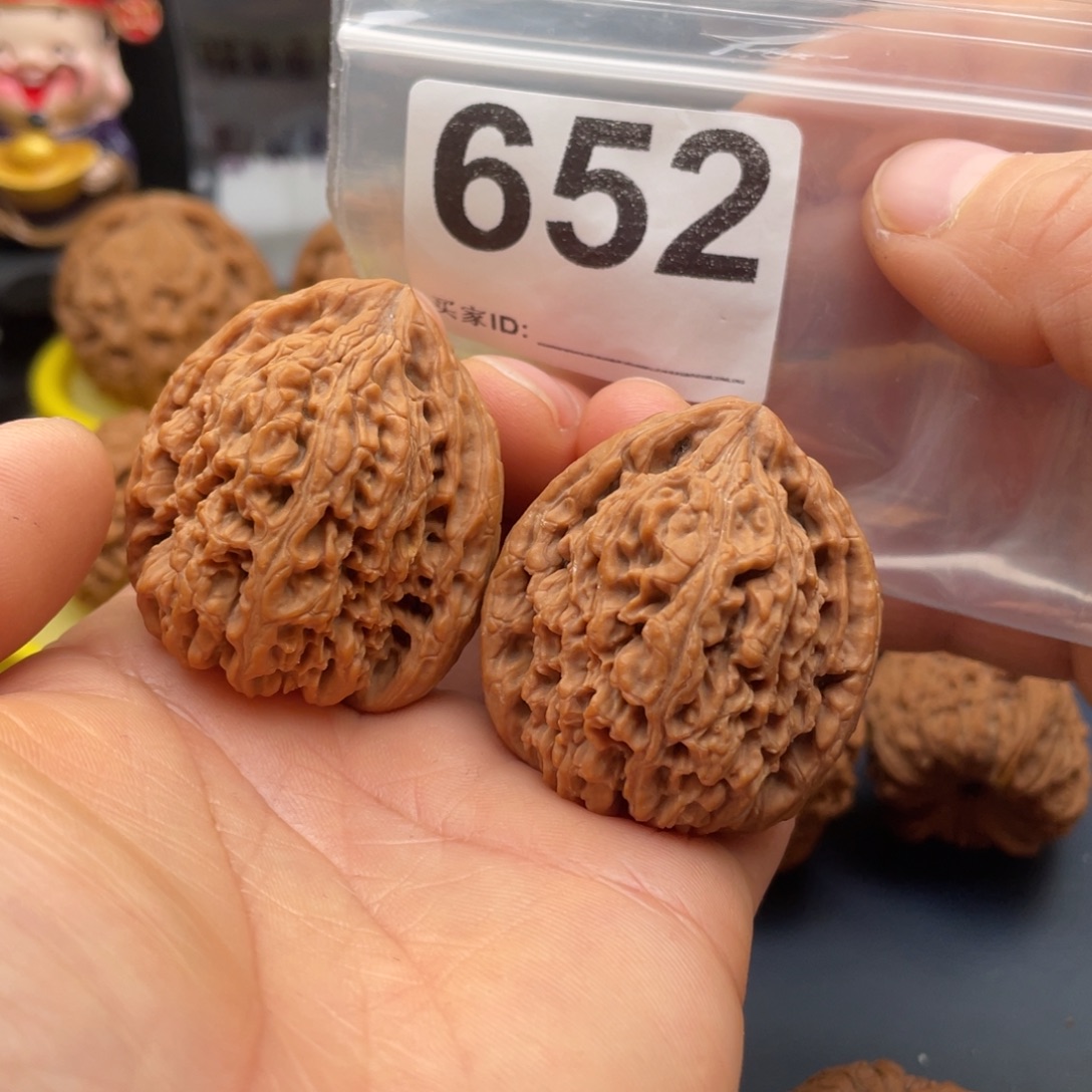 把件文玩核桃南疆高炮三角37