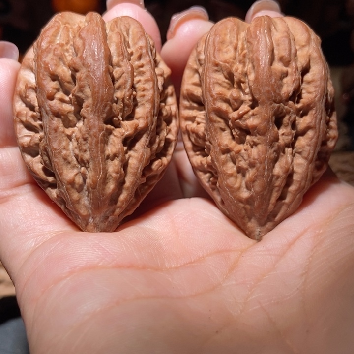 把件文玩核桃东北楸子小雪4