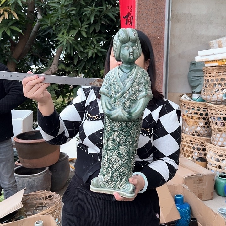 瓶高度53厘米宽度17厘米微瑕捡漏