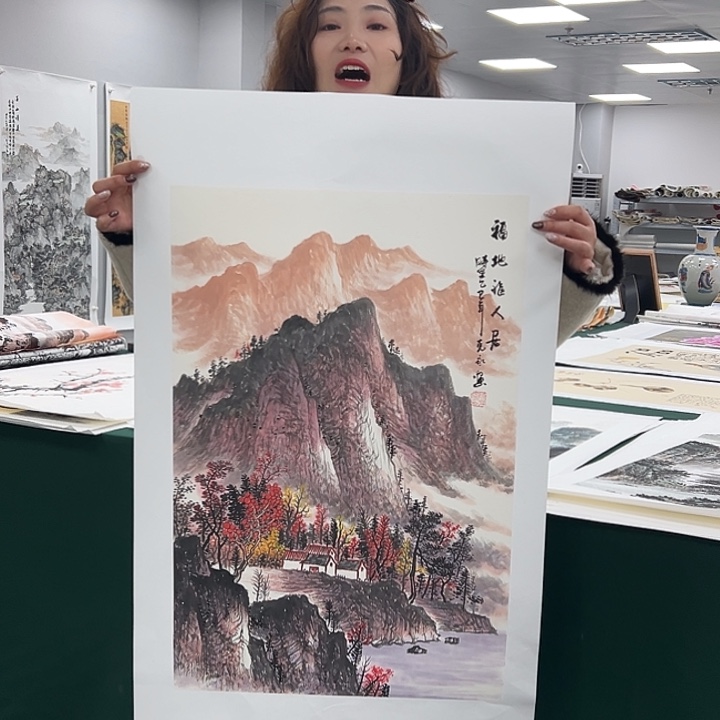 国画纯手绘国画作品大捡漏！！！