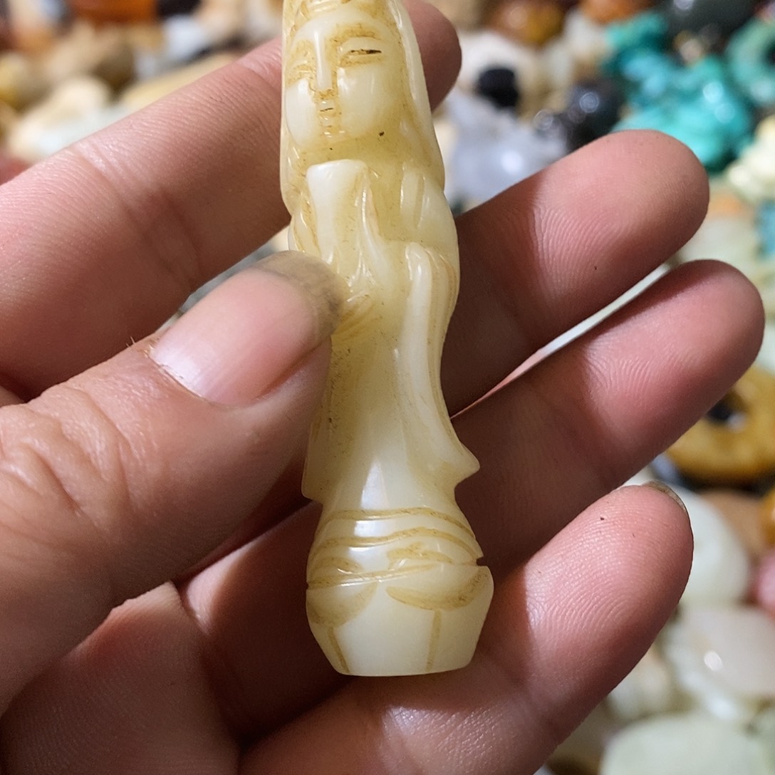 和田玉（糖玉）未镶嵌挂件