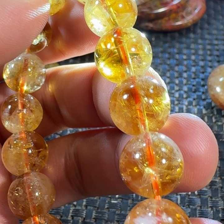 水晶颈饰未镶嵌古**雲