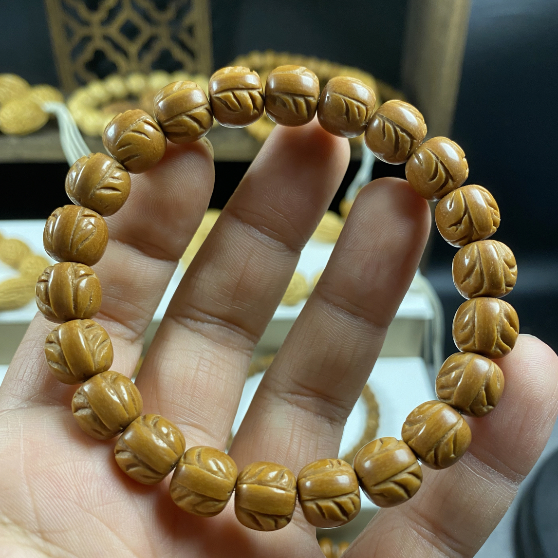 陕西龙纹桃核老型精工一道筋