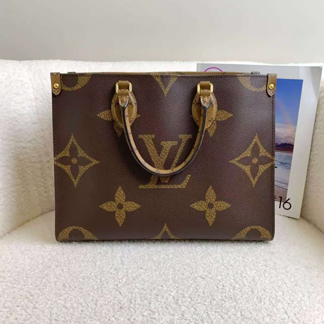99新 LouisVuitton/路易威登 Onthego中号包/76713149/代卖服务