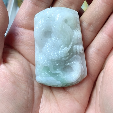 翡翠颈饰未镶嵌天然缅甸翡翠a货