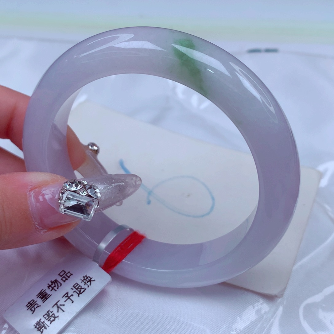 翡翠手镯未镶嵌天然缅甸翡翠A货手镯