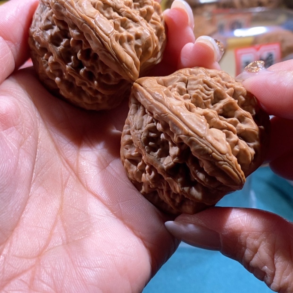 【闪购商品】文玩核桃吊坠D****E虎头王