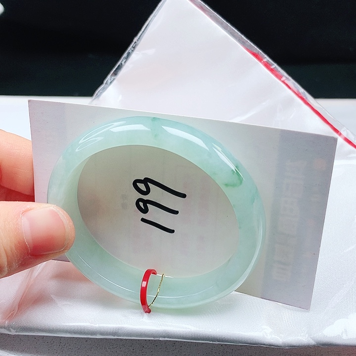 翡翠手镯未镶嵌53➕圈口贵妃