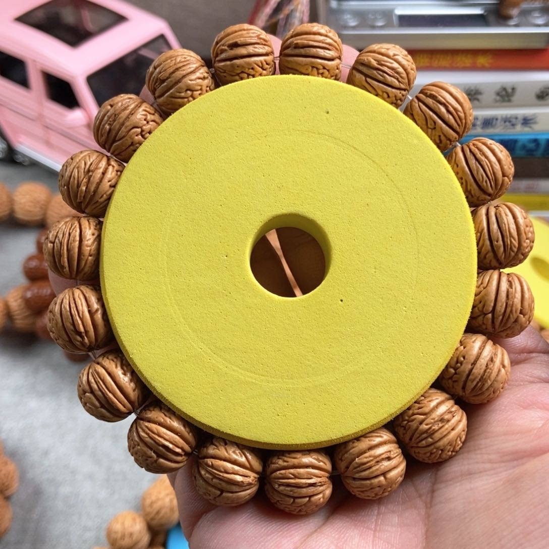 桃核手串刘*流王者南瓜桃核手串15