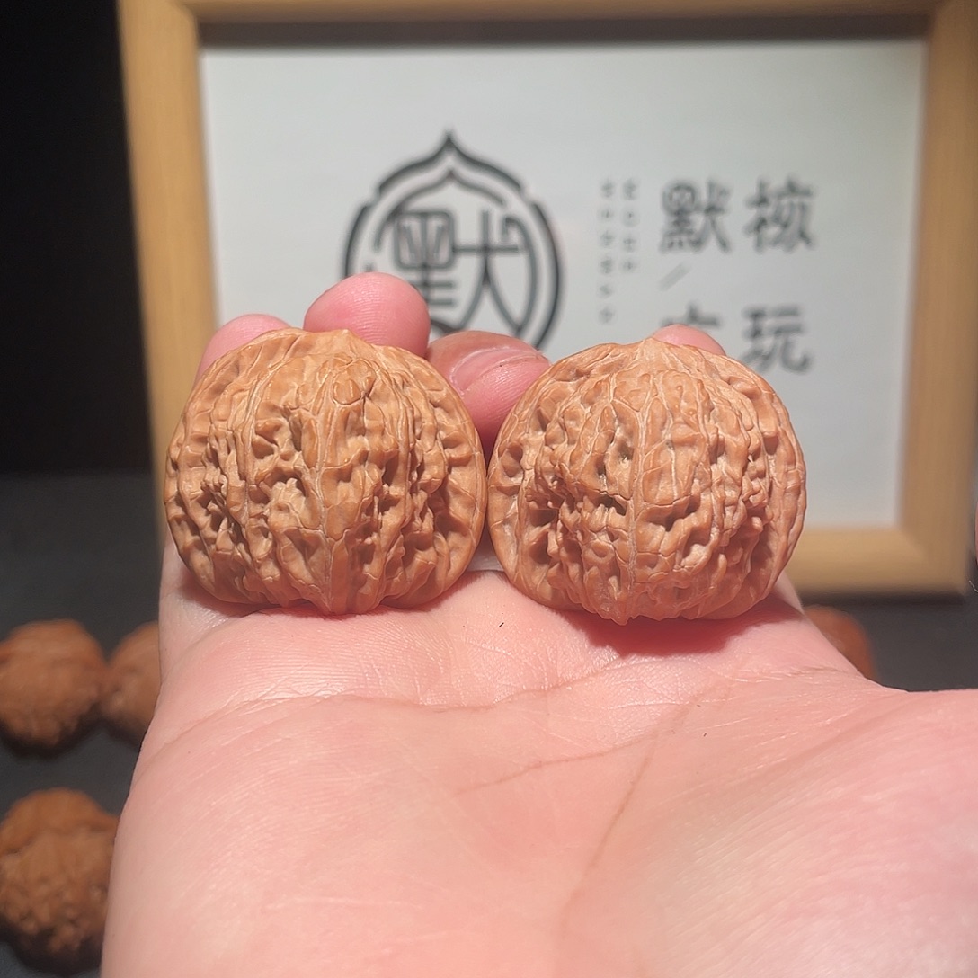 文玩核桃吊坠37全品磨盘