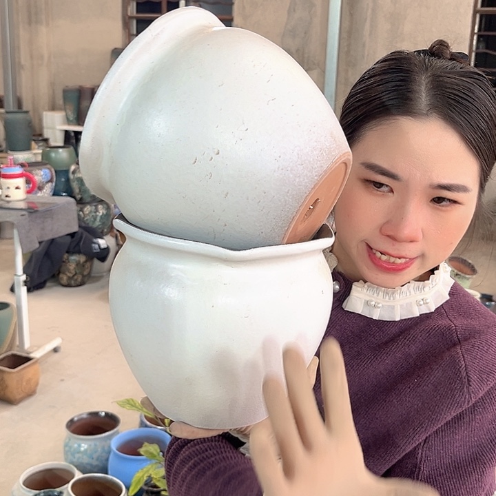 正品口20高18花盆……