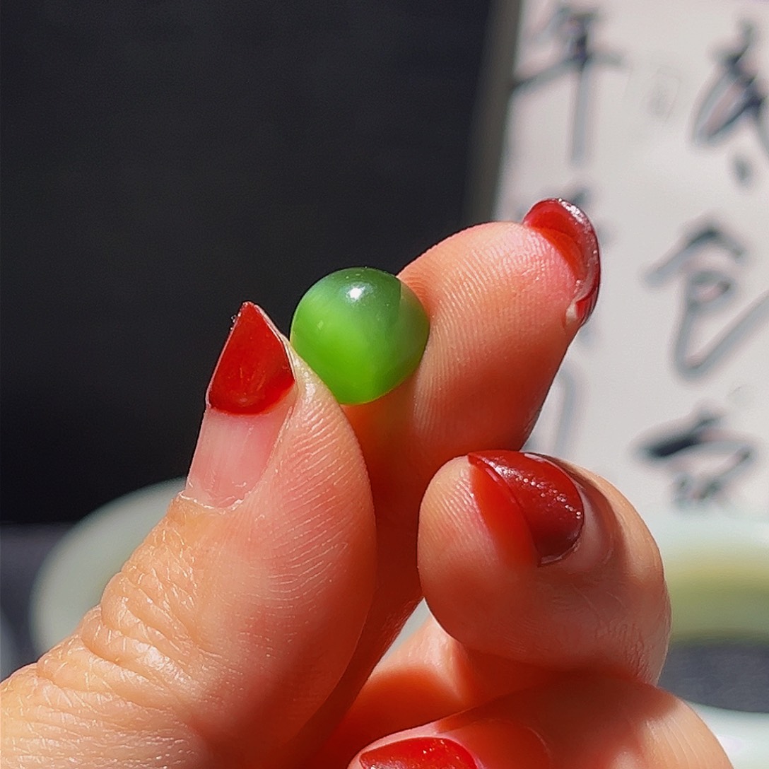 未镶嵌和田玉珠宝半成品雨*