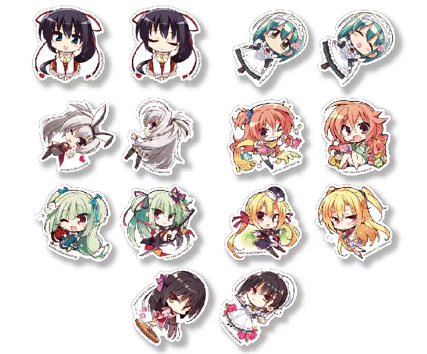 【柚子社】千恋万花 星光咖啡光 冰箱贴 SD 