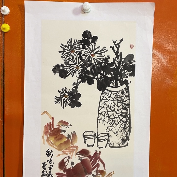 国画张圣敏先生纯手绘作品