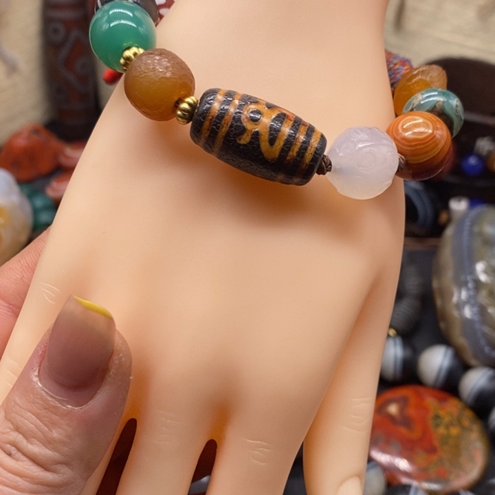 玛瑙/玉髓手链未镶嵌