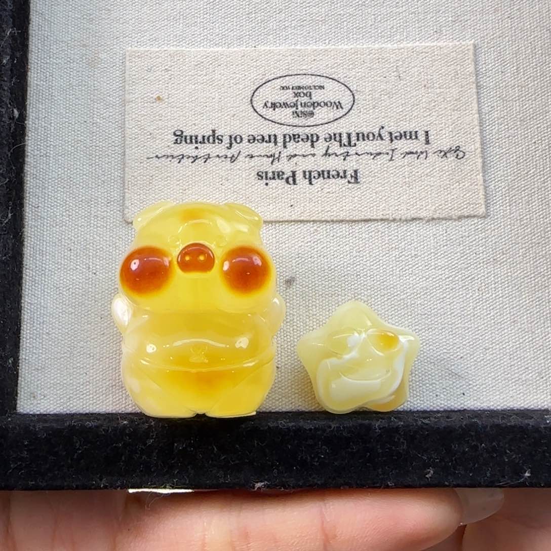 裸石琥珀未镶嵌抹***乐琥珀