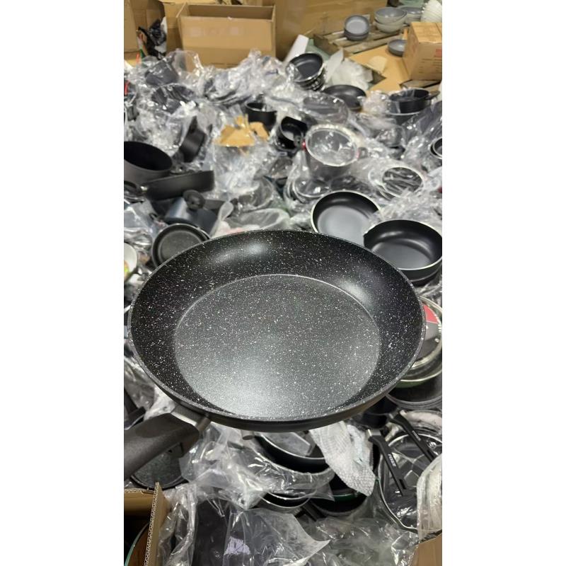 A97炒锅煎锅不粘锅口径32高度6 外贸尾货部分微瑕，介意勿拍