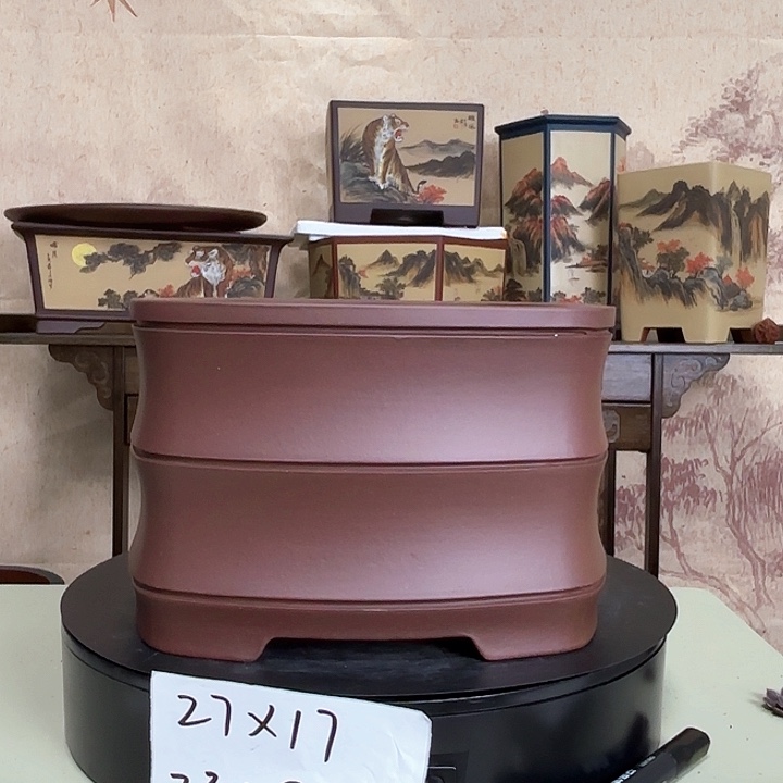 紫砂花盆宜兴紫砂