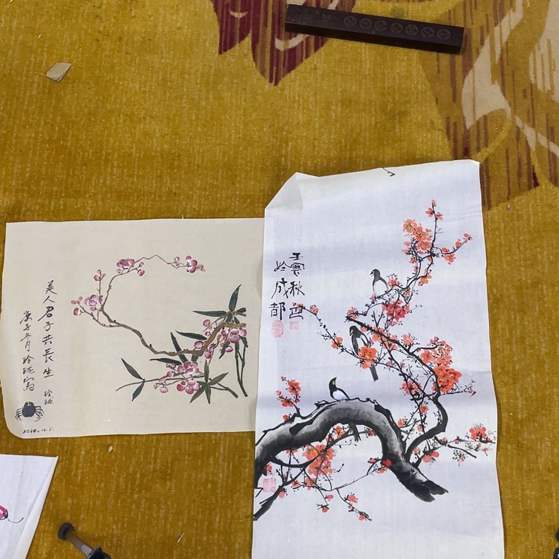 国画绘画作品玉老师666666