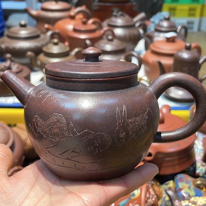 紫砂茶壶400cc宜兴紫砂壶