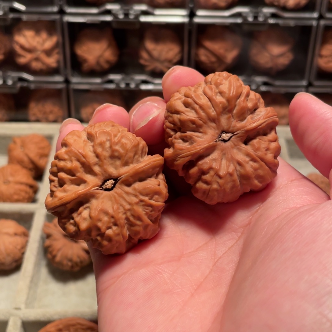 风***线吊坠文玩核桃蛤蟆头42