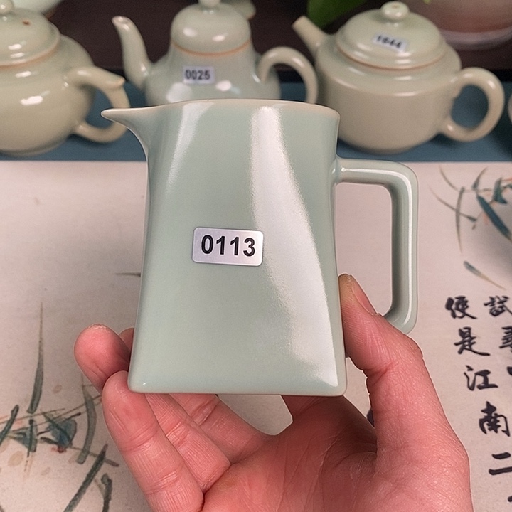 瓷杯子0113 青鸾汝瓷汝州发货